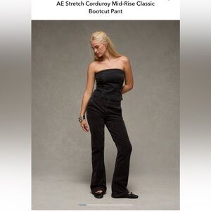 American Eagle Outfitters Black Boot Cut Pants